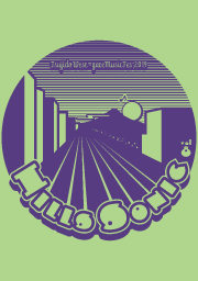 T-shirts print design for TSUJIDO WEST GATE MUSIC FES -HILLS SONIC